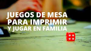 Check spelling or type a new query. Juegos De Mesa Imprimibles Para Toda La Familia