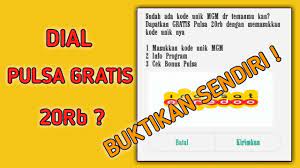 Saya sendiri telah mencobanya sendiri dan alhamdulillah tak henti mengucapkan syukur karena bisa mendapatkan pulsa gratis tiap minggu tanpa kehabisan pulsa sedikitpun. Dial Cara Mendapatkan Pulsa Indosat Gratis 2020 Youtube