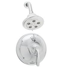 Speakman Chelsea 1 Handle 3 Spray Shower Faucet In Polished Chrome Valve Included Shower Systems Shower Faucet Faucet