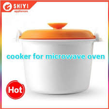 This will wash away excess starch and render the rice less sticky. Ready Stock Shiyi Special Vessel For Microwave Oven Rice Steamer Soup Pot With Lid Plastic Rice Steamer Pot Shopee Malaysia