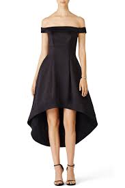 Rent Black Bonded Dress By Cynthia Rowley For 75 Only At Rent The Runway Bond Dress Black Cocktail Party Dress Trendy Cocktail Dresses