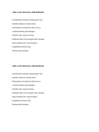 More images for bahasa jiwa bangsa lirik » Lirik Lagu Bahasa Jiwa Bangsa