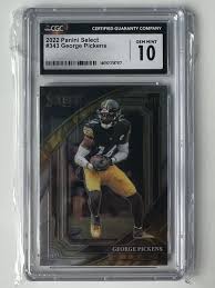 2022 Select George Pickens Suite Level Prizm RC Rookie CGC 10