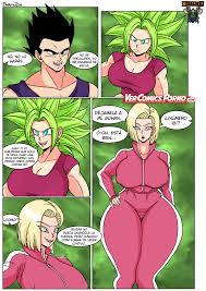 Android 18 tiene una fuerte batalla con Kefla | MANGA HENTAI