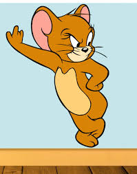 Buy Pk Cute Jerry Funny Cartoon 3d Pvc Vinyl Wall Sticker Multicolour Online At Low Prices In India Amazon In