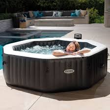 See more ideas about hot tub backyard, hot tub deck, jacuzzi outdoor. Intex Purespa Jet Bubble Deluxe Whirlpool 795 L Onyx Black Garten Und Freizeit