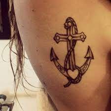 Three cross tattoo designs can have two meanings. Pin On Anchor Tattoos