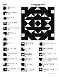 Each worksheets has 10 problems solving problems using the order of operations. Order Of Operations Advanced Coloring Worksheet By Aric Thomas