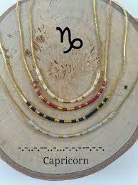 Capricorn Morse Code Necklace Custom Morse Code Secret Message Dainty Necklace Personalized Morse Code Jewelry Birth Necklace Bff Gift Morse Code Necklace Morse Code Morse Code Bracelet