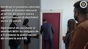 .unui membru al biroului electoral al sectiei de votare 2. Autoritatea ElectoralÄƒ PermanentÄƒ Procedurile Besv Pentru Deschiderea SecÈ›iei De Votare Parlamentare 2020 Facebook