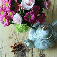 Hibiscus flowers contain five or more large petals that have a contrasting, colorful stamen. Flower Tea Interflora