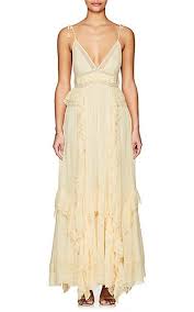 We Adore The Bardot Embellished Gauze Gown From Ulla Johnson At Barneys New York Designer Outfits Woman Ruffle Wedding Dress Bohemian Wedding Gown