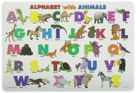 See & hear 140+ hilarious alphabet animals that will make your child learn and lol. Alphabet Animals Placemat Over The Rainbow