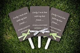 Friday Five Summer Wedding Ideas Wedding Program Fans Wedding Programs Wedding Fans