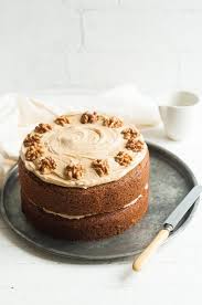 I succeeded but i kinda failed too. Coffee And Walnut Cake With Step By Step Photos Eat Little Bird
