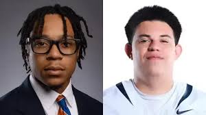 Which ex-high school athletes from West Ventura County area will compete in  the week of Monday, Oct. 6?