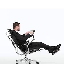 ergohuman v2 deluxe elemento 7 executive mesh chair with laptop notebook holder footrest mesh chair chair ergonomic chair