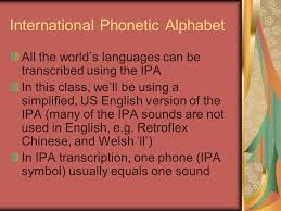 The modern turkish alphabet, which is an adaptation of the latin alphabet seems to be totally phonetic, without exceptions. Introduction To Phonetics Ppt Video Online Download