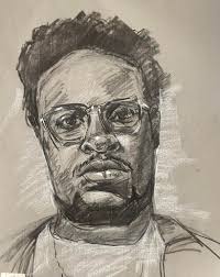 I just sketched this today 2h,4h,no2,6b,8b,white charcoal pencil