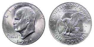 1971 Eisenhower Dollar Coin Value Prices Photos Info