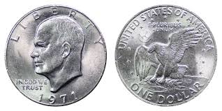1971 Eisenhower Dollar Coin Value Prices Photos Info