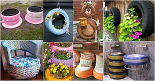 Spruce up your home and garden with these lovely accents from discountdecorativeflags.com. Car Tire Crafts For Your Home And Garden Garden Ideas Outdoor Decor
