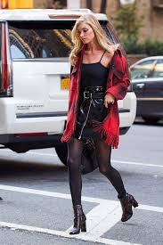 Catwalk prefer:wolford prefer:pinterest prefer:pantyhose prefer:thinspo prefer:elsa hosk. This Is How The Victoria S Secret Models Style Their Fall Boots Elle Fashion Fashion Celebrity Style
