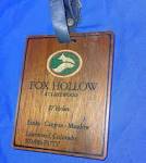 Fox Hollow golf club Vintage Golf Bag Tag | eBay