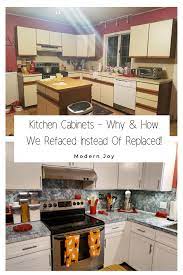 Kitchen Cabinets Why How We Refaced Instead Of Replaced Update Kitchen Cabinets Cheap Kitchen Cabinets Diy Kitchen Remodel