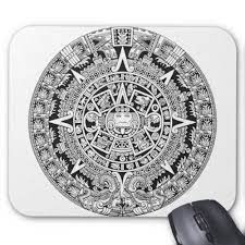 Mayan Calendar 12 21 2012 Aztec Mouse Pad Zazzle Com Aztec Calendar Aztec Art Aztec Tattoo