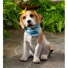 1000s of items* up to 25% off. Plow Hearth Beagle Puppy With Solar Butterfly Garden Statue Wayfair