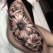 Your first thought could be in respect to its pure attractiveness or its representation of love, outer and inner beauty and although you would be right there also is a lot more to. Sunflower And Roses Tattoo Novocom Top