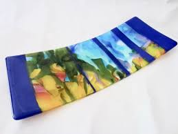 Check spelling or type a new query. Fused Glass Table Ware Caron Art Glass