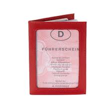 ✨ logooo tem mais cover por lá. Branco A7 Case Cover Holder E G For Id Driver S License And Cards In Credit Card Format Leather Red Model Br 301 Jahn Leather Goods