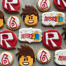 Gallery Kat Roblox Birthday Cake Birthday Cookies Robot Birthday Party