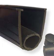 Super Seal 4 Rubber W Tube Garage Door Weather Seal By The Foot Garage Door Weather Seal Garage Door Seal Weather Seal