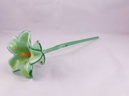 All of the fabric flowers out in blog land just kill me. 120 Glass Flowers Ideas Glass Flowers Glass Flowers