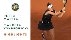Check spelling or type a new query. Petra Martic Vs Marketa Vondrousova Quarterfinals Highlights Roland Garros 2019 Youtube