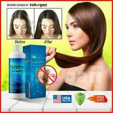 La biotina, también llamada vitamina b8 ó h, es un nutriente presente en alimentos vegetales y animales. Champu Biotina Para Hacer Crecer El Cabello Detener La Caida Del Cabello Natural Ebay