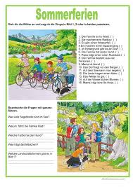 Bildbeschreibung Sommerferien Daf Lehrer Sommer Daf