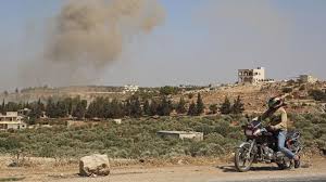 Air strikes are delivered from aircraft such as blimps, balloons, fighters, bombers, ground attack aircraft, attack helicopters and drones. Russia Steps Up Airstrikes On Vital Facilities Near Syria Turkey Border Al Monitor The Pulse Of The Middle East