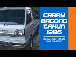Jan 31, 2018 · suzuki carry ini kemudian dikenal dengan nama carry bagong di beberapa daerah. Carry Bagong Pick Up Modifikasi Jual Suzuki Carry Bagong Pick Up Tahun 1986 Youtube