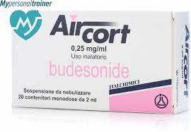 Budesonide 1 mg per l'elenco completo degli eccipienti. Aircort Foglietto Illustrativo