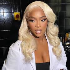 613 Blonde 13x4 Lace Front Wig, Straight Human Hair Lace Wigs