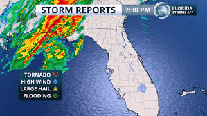 At 817 pm edt, a severe thunderstorm was located 7 miles northeast of childwold, moving northeast at 35 mph. Possible Tornado Hits Lake County With Little Warning Florida Storms