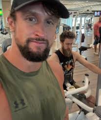 Had the pleasure of catching up with one of my online clients who flew in  to Omaha from New York for the College World Series! I got to see how tall  he