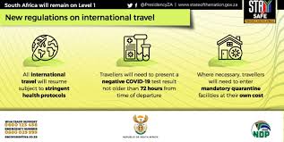 The move to alert level 1 of the lockdown will not affect the current situation re border posts and international airports. South Africa To Ease Level 1 Lockdown Rules