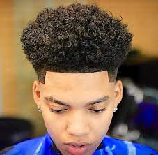 Hairforguys Curlyhair Taper Fade Curly Hair Curly Hair Men Black Boys Haircuts