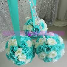 Maybe you would like to learn more about one of these? Tiffany Blue Wedding Artificial Flower Ball Silk Flower Princess Rose Bouquet Wedding Favors And Tiffany Blue Wedding Wedding Gift Favors Bridal Party Flowers
