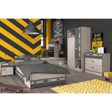 A l'adolescence, le goût de l'enfant s'affirme et ses parents doivent le laisser prendre ses décisions en toute indépendance. Parisot Chambre Enfant Complete Industriel Decor Gris Loft Et Ombre L 90 X L 200 Cm Noa Cdiscount Maison